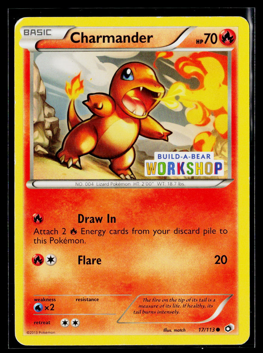 Miscellaneous Cards & Products #017/113 Charmander build a bear workshop
