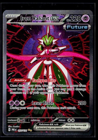 SV: Prismatic Evolutions #157/131 Iron Valiant ex