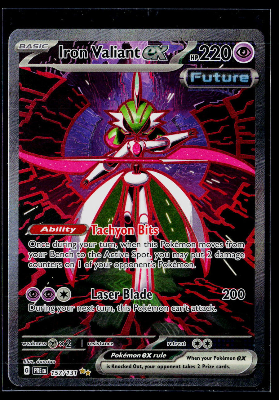 SV: Prismatic Evolutions #157/131 Iron Valiant ex