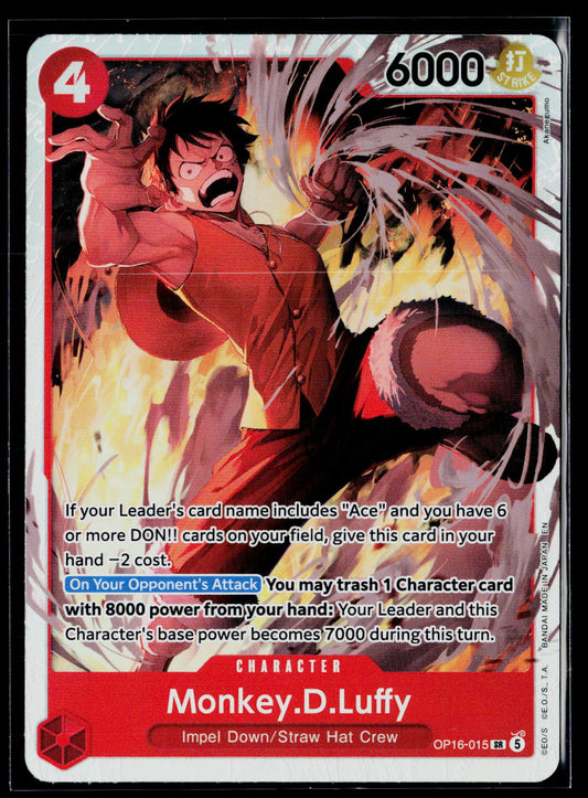 The Time of Battle #OP16-015 Monkey.D.Luffy