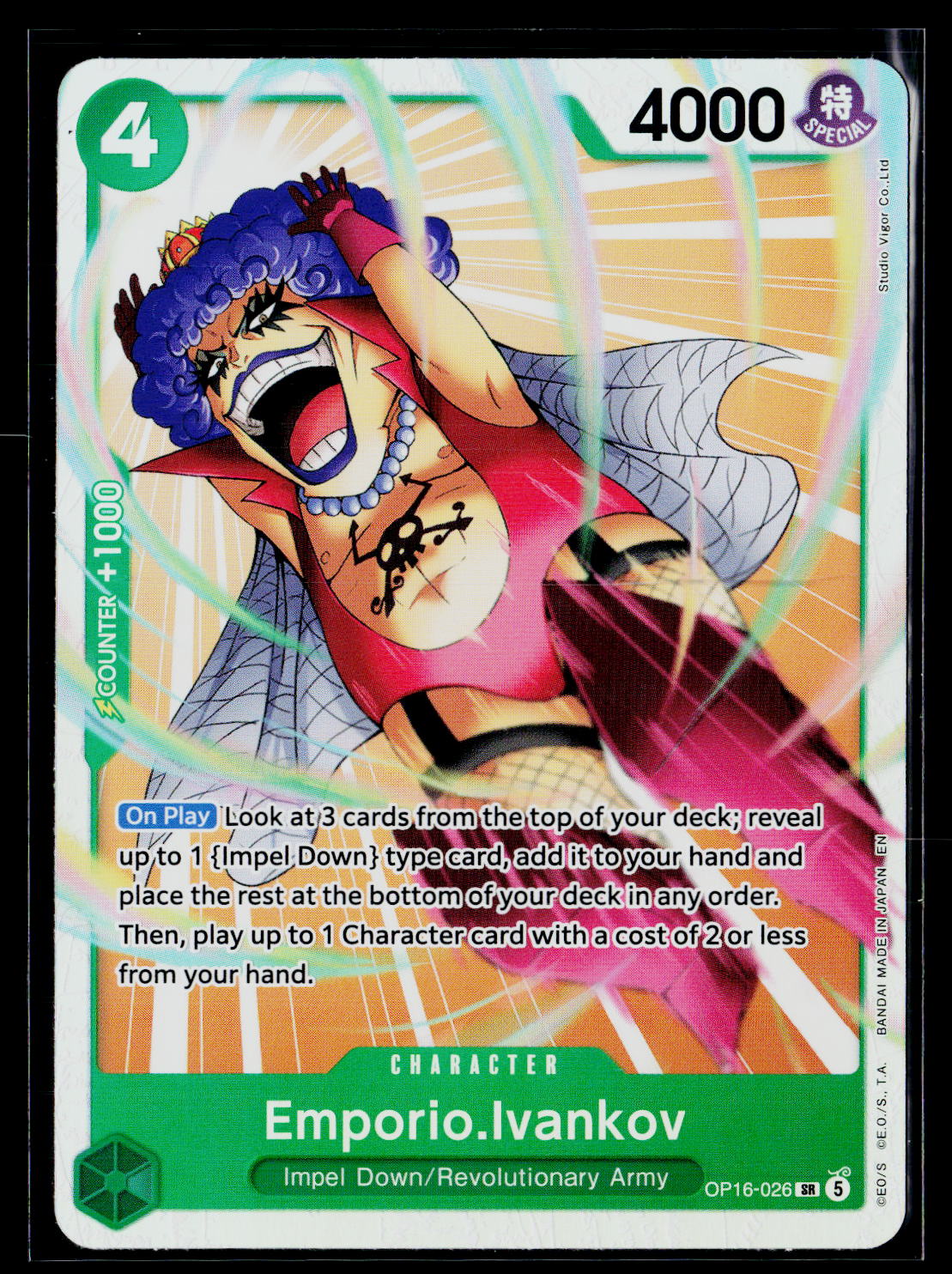 The Time of Battle #OP16-026 Emporio.Ivankov (026)