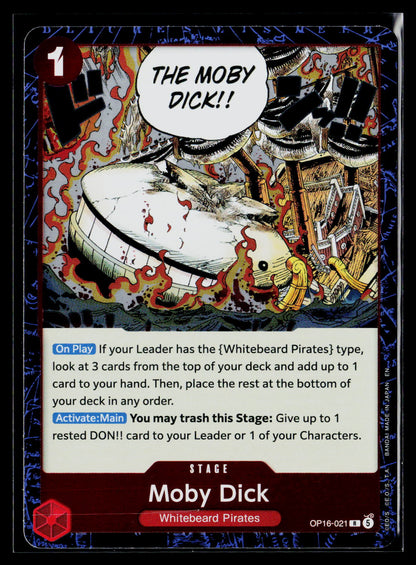 The Time of Battle #OP16-021 Moby Dick