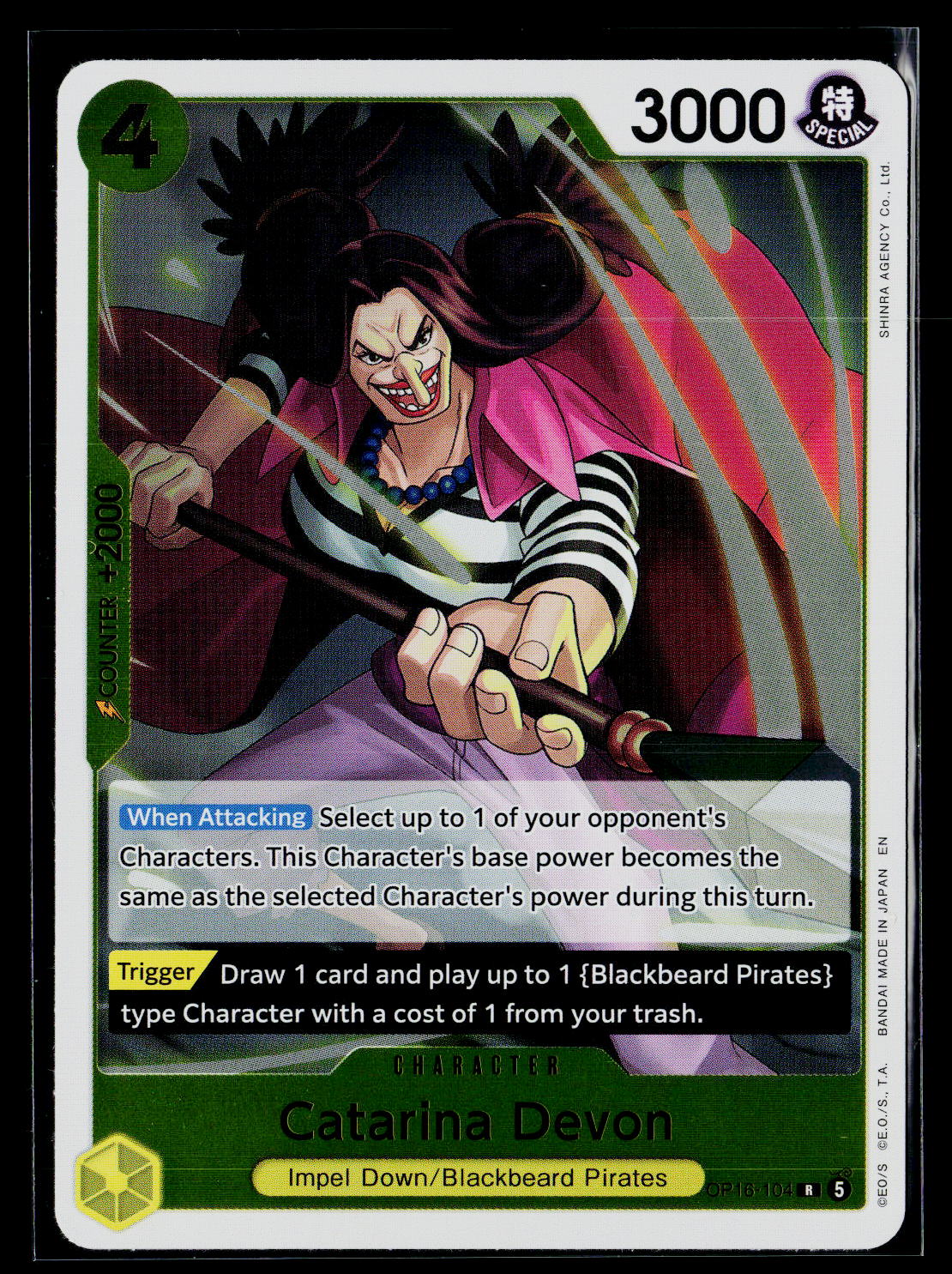 The Time of Battle #OP16-104 Catarina Devon