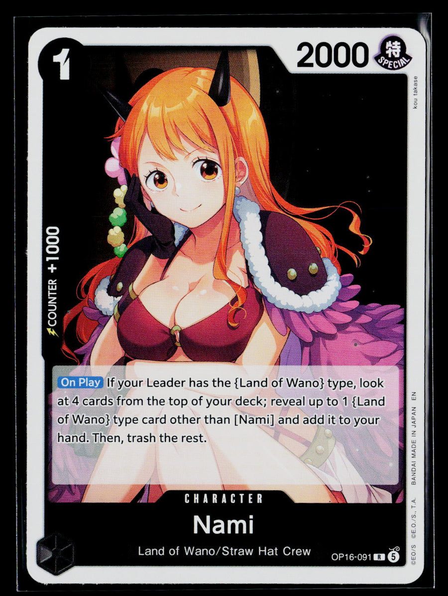 The Time of Battle #OP16-091 Nami
