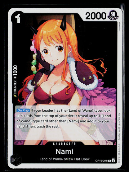 The Time of Battle #OP16-091 Nami
