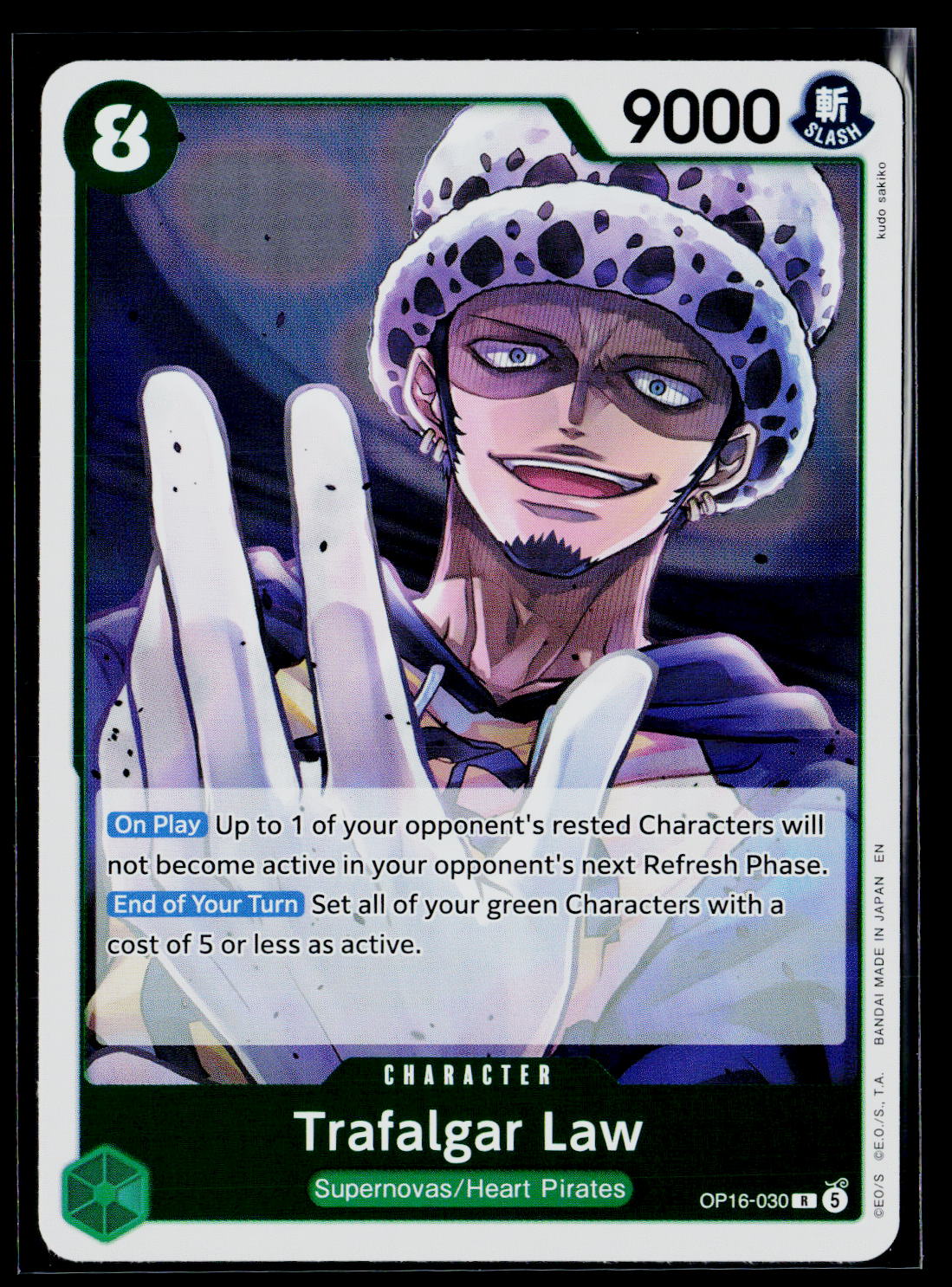 The Time of Battle #OP16-030 Trafalgar Law (030)