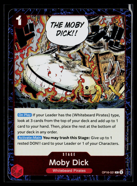The Time of Battle #OP16-021 Moby Dick