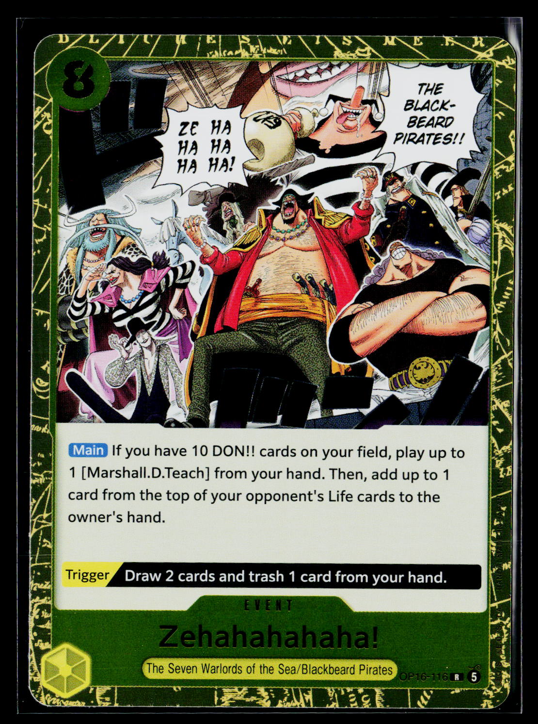 The Time of Battle #OP16-116 Zehahahahaha!