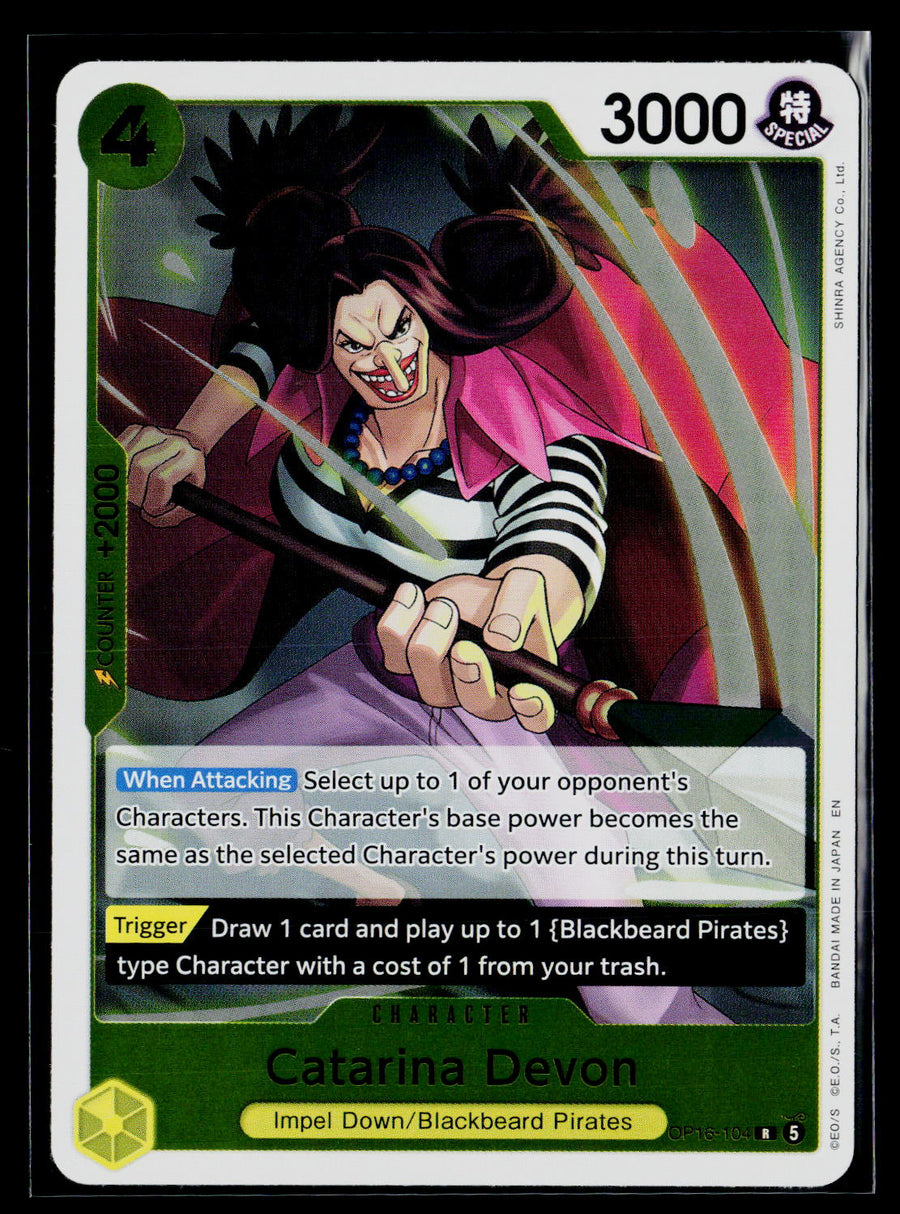 The Time of Battle #OP16-104 Catarina Devon