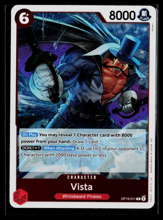 The Time of Battle #OP16-011 Vista