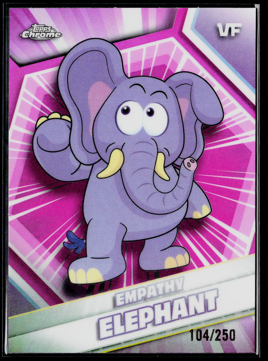 2026 Topps Chrome VeeFriends Empathy Elephant /250