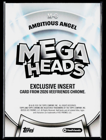 Topps Chrome VeeFriends #M-6 Mega Heads Abitous Angel