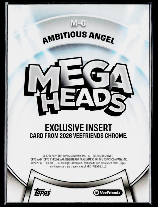 Topps Chrome VeeFriends #M-6 Mega Heads Abitous Angel
