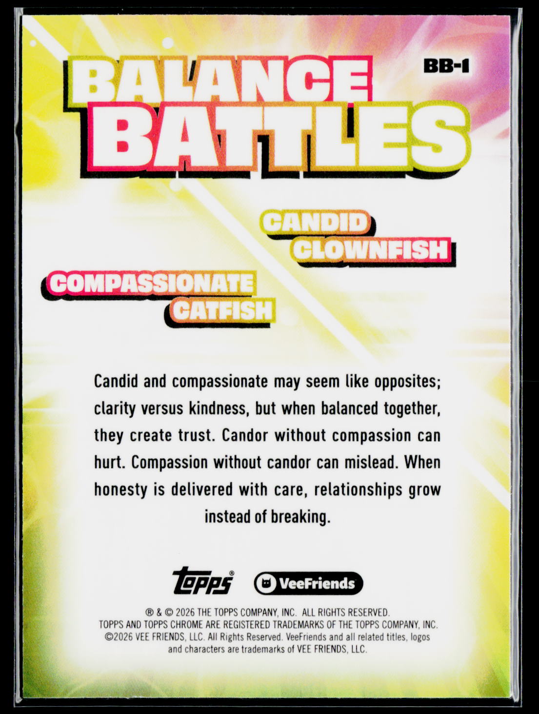 2026 Topps Chrome VeeFriends Candid Compassionate