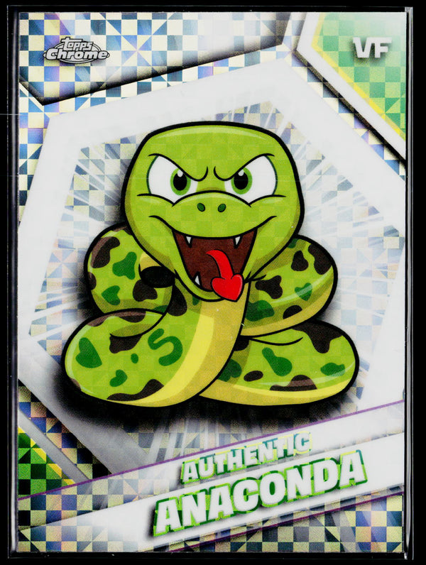 2026 Topps Chrome VeeFriends Authentic Anaconda xfractor