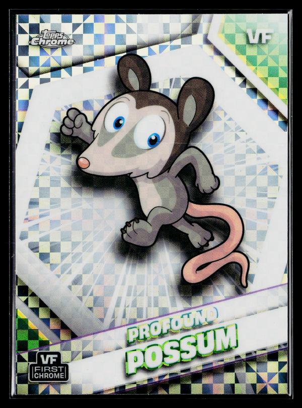 2026 Topps Chrome VeeFriends Profound Possum xFractor