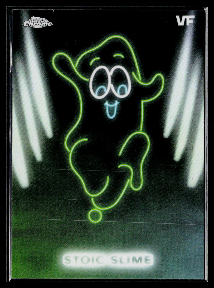 2026 Topps Chrome VeeFriends #NE-20 Stoic Slime Neon