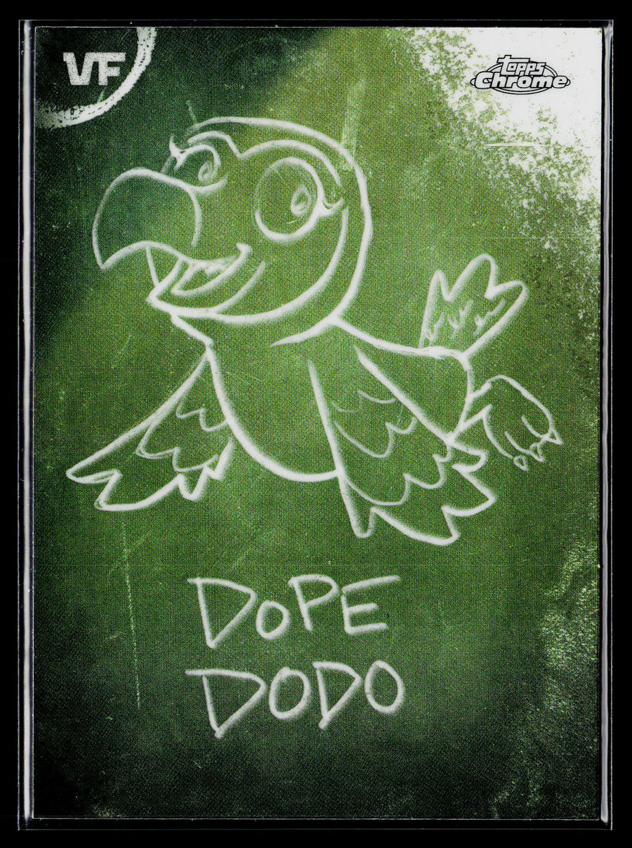 2026 Topps Chrome VeeFriends #C-11 Dope Dodo Chalkboard