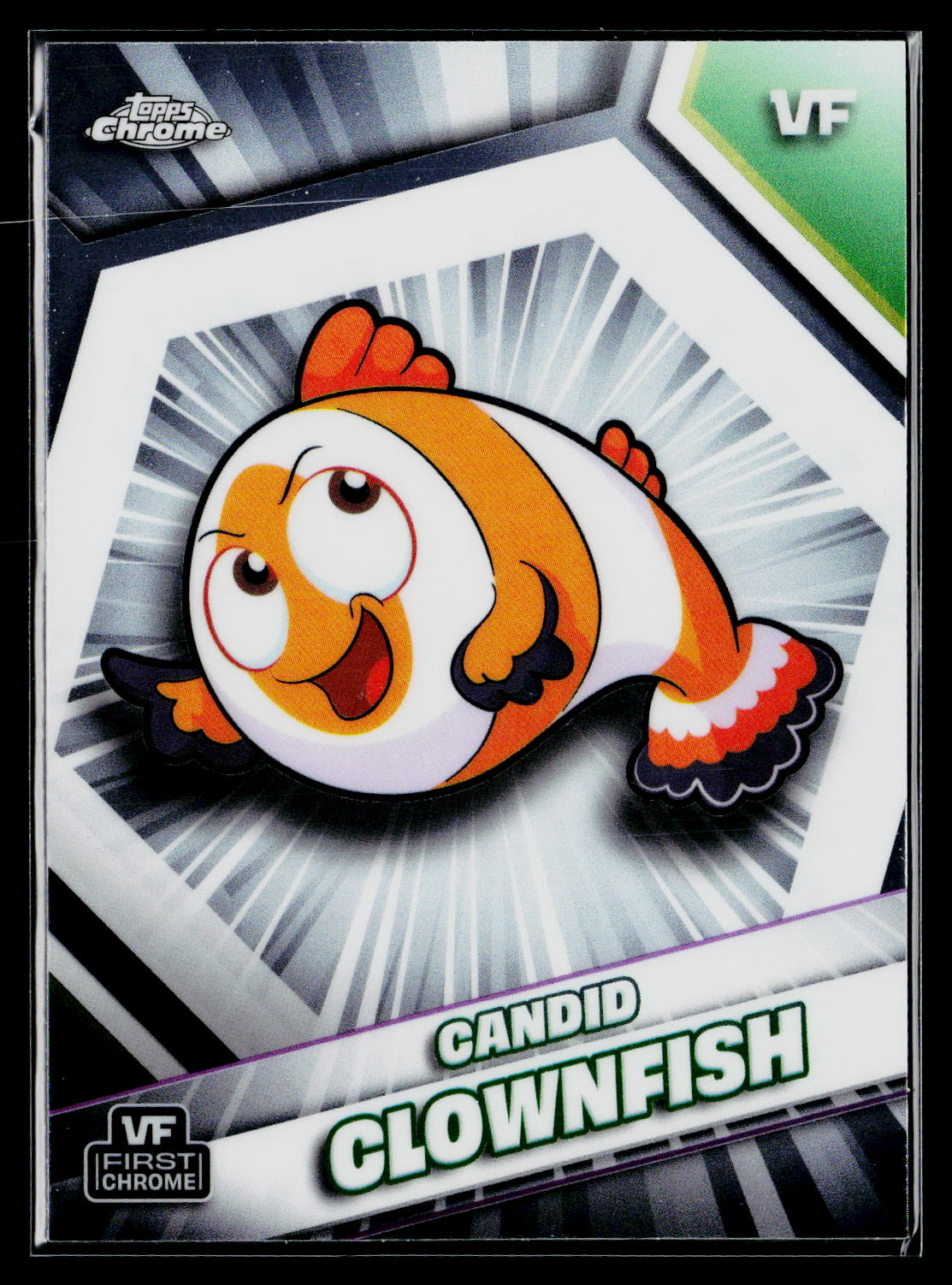 2025 Topps Chrome VeeFriends #42 Candid Clownfish