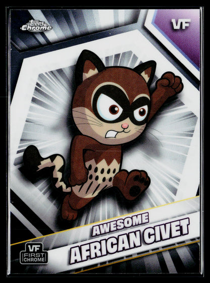 2026 Topps Chrome VeeFriends Awesome African Civet
