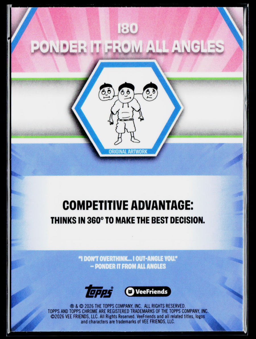 2026 Topps Chrome VeeFriends Ponder It From All Angles