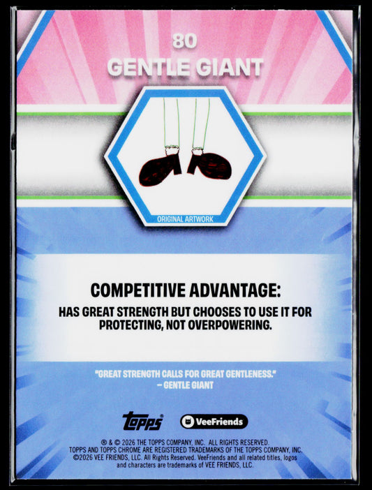 2026 Topps Chrome VeeFriends Gentle Giant