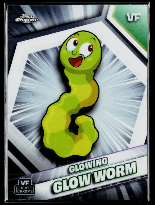 2026 Topps Chrome VeeFriends Glowing Glow Worm