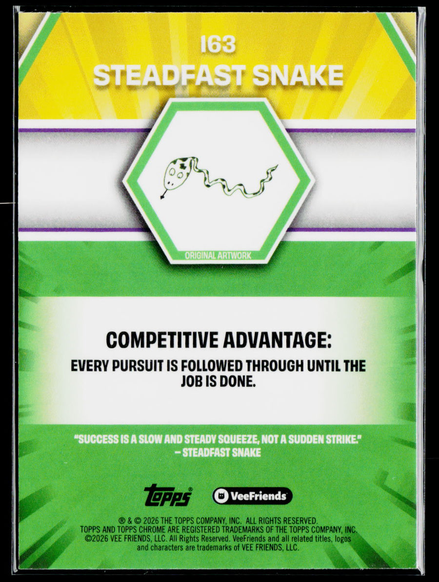 2026 Topps Chrome VeeFriends Steadfast Snake