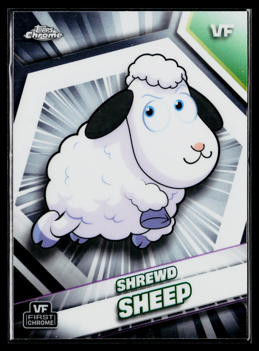 2026 Topps Chrome VeeFriends Shrewd Sheep