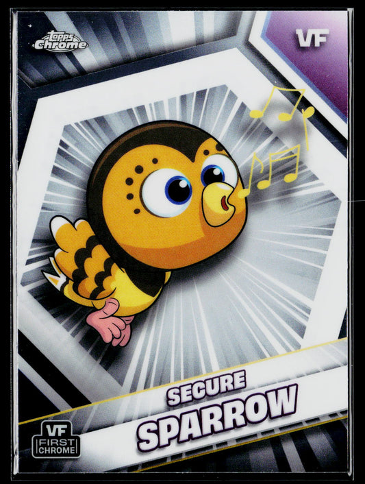2026 Topps Chrome VeeFriends Secure Sparrow