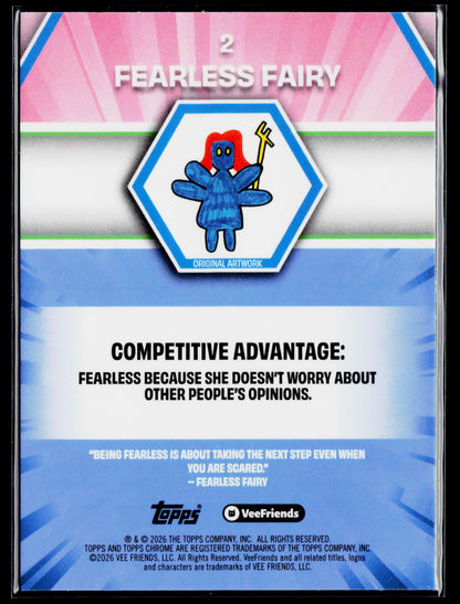 2026 Topps Chrome VeeFriends Fearless Fairy