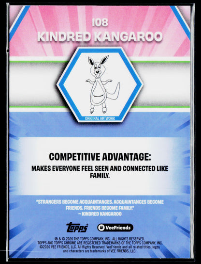 2026 Topps Chrome VeeFriends Kindred Kangaroo