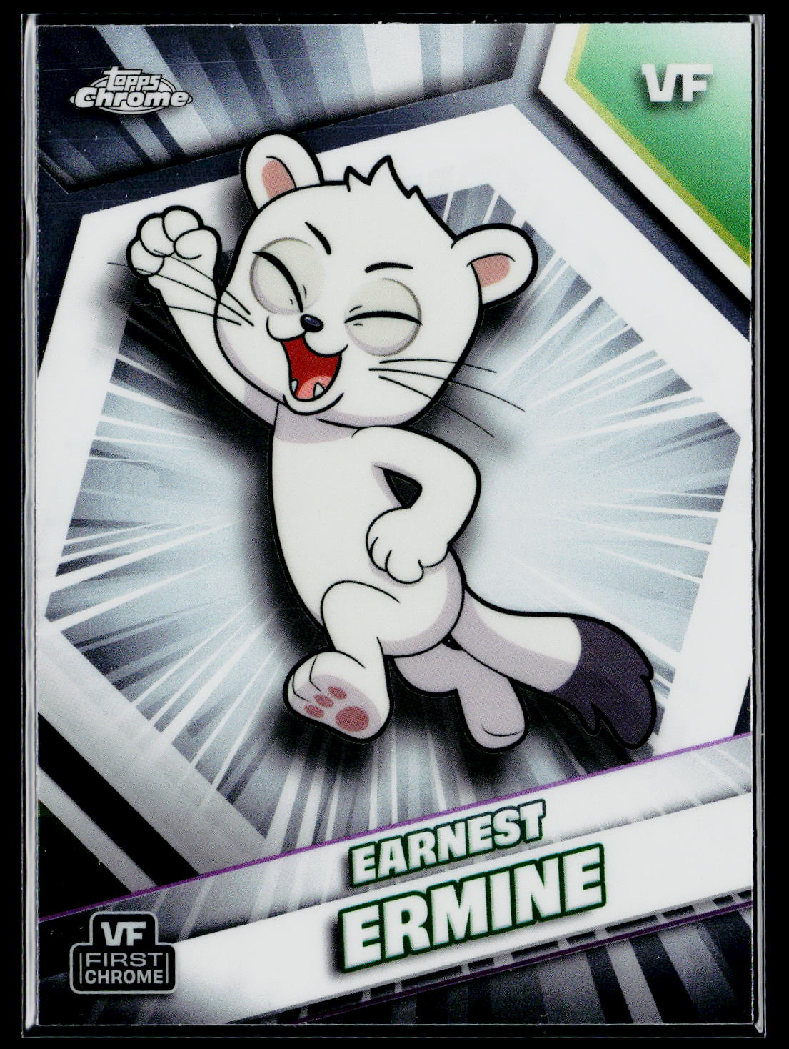 2026 Topps Chrome VeeFriends Earnest Ermine