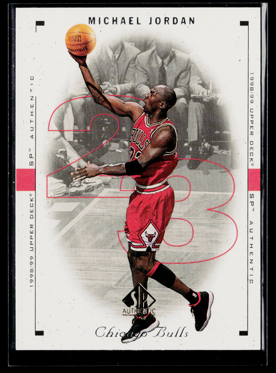 1998-99 SP Authentic #8 Michael Jordan