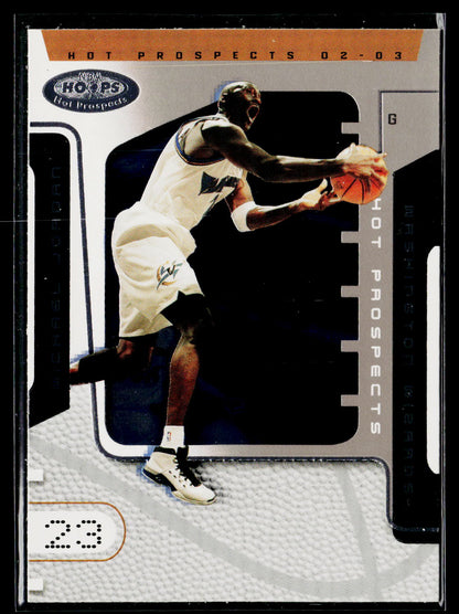2002-03 Hoops Hot Prospects #34 Michael Jordan