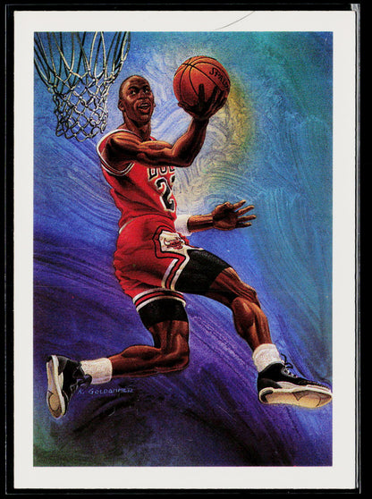 1990-91 Hoops #358 Michael Jordan