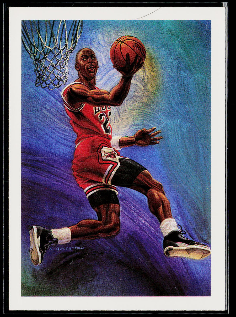 1990-91 Hoops #358 Michael Jordan