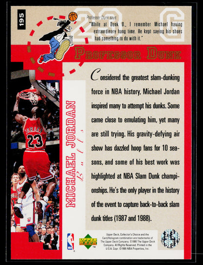 1995-96 Collector's Choice Spanish I #195 Michael Jordan