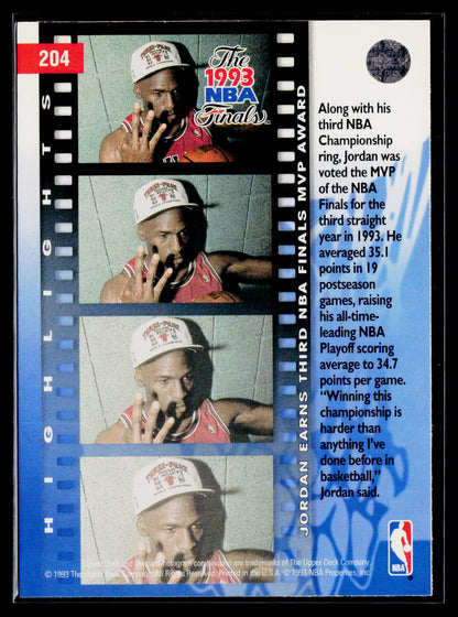 1993-94 Upper Deck #204 Michael Jordan