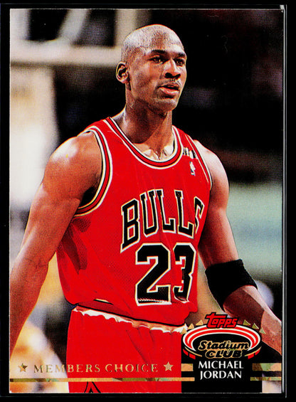 1992-93 Stadium Club #210 Michael Jordan