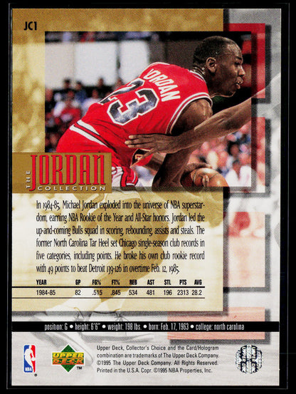 1995-96 Upper Deck #JC1 Michael Jordan