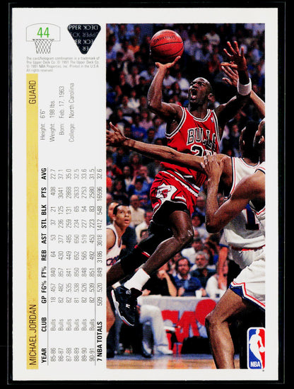 1991-92 Upper Deck #44 Michael Jordan