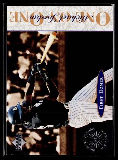 1995 Upper Deck Minor League #8 Michael Jordan Michael Jordan One On One