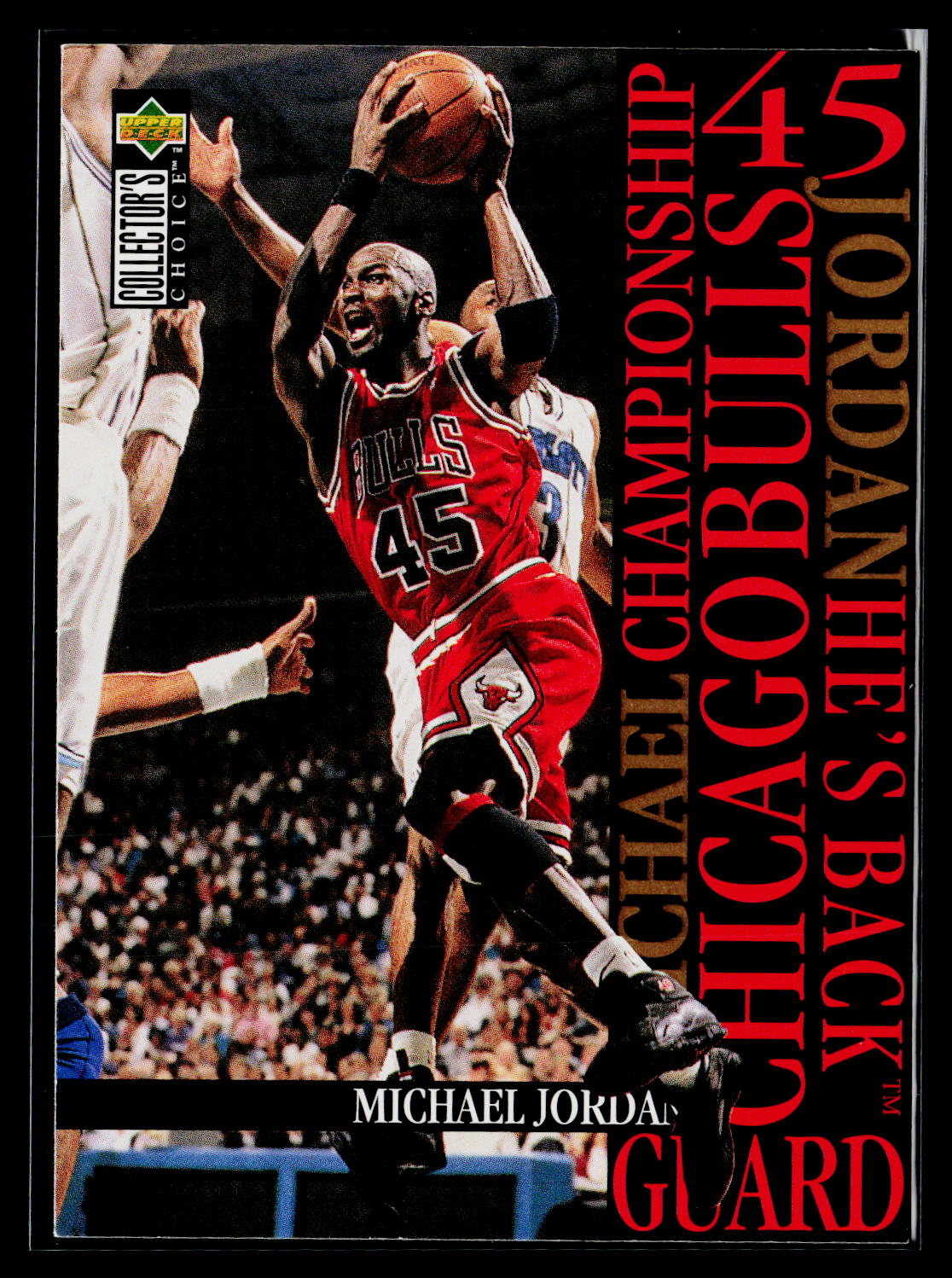 1995-96 Collector's Choice #M4 Michael Jordan Jordan He's Back