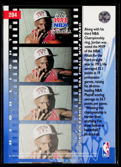 1993-94 Upper Deck #204 Michael Jordan
