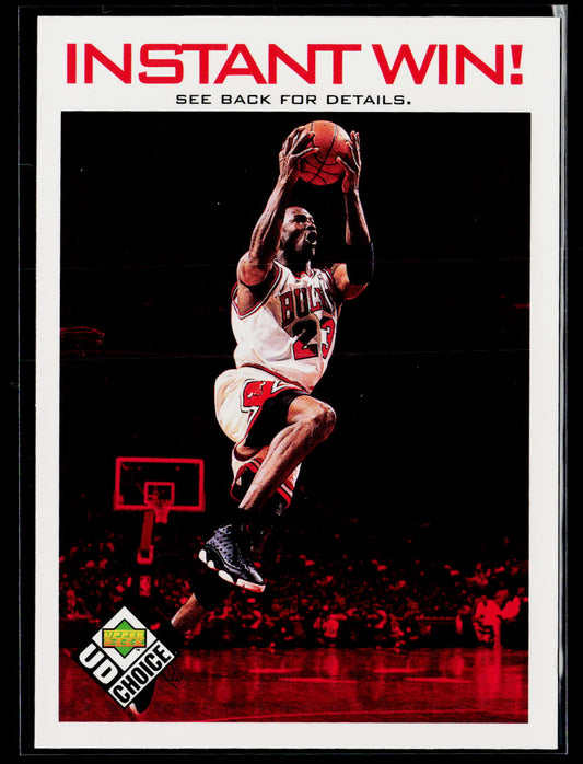1998-99 UD Choice #IW3 Michael Jordan Instant Win!