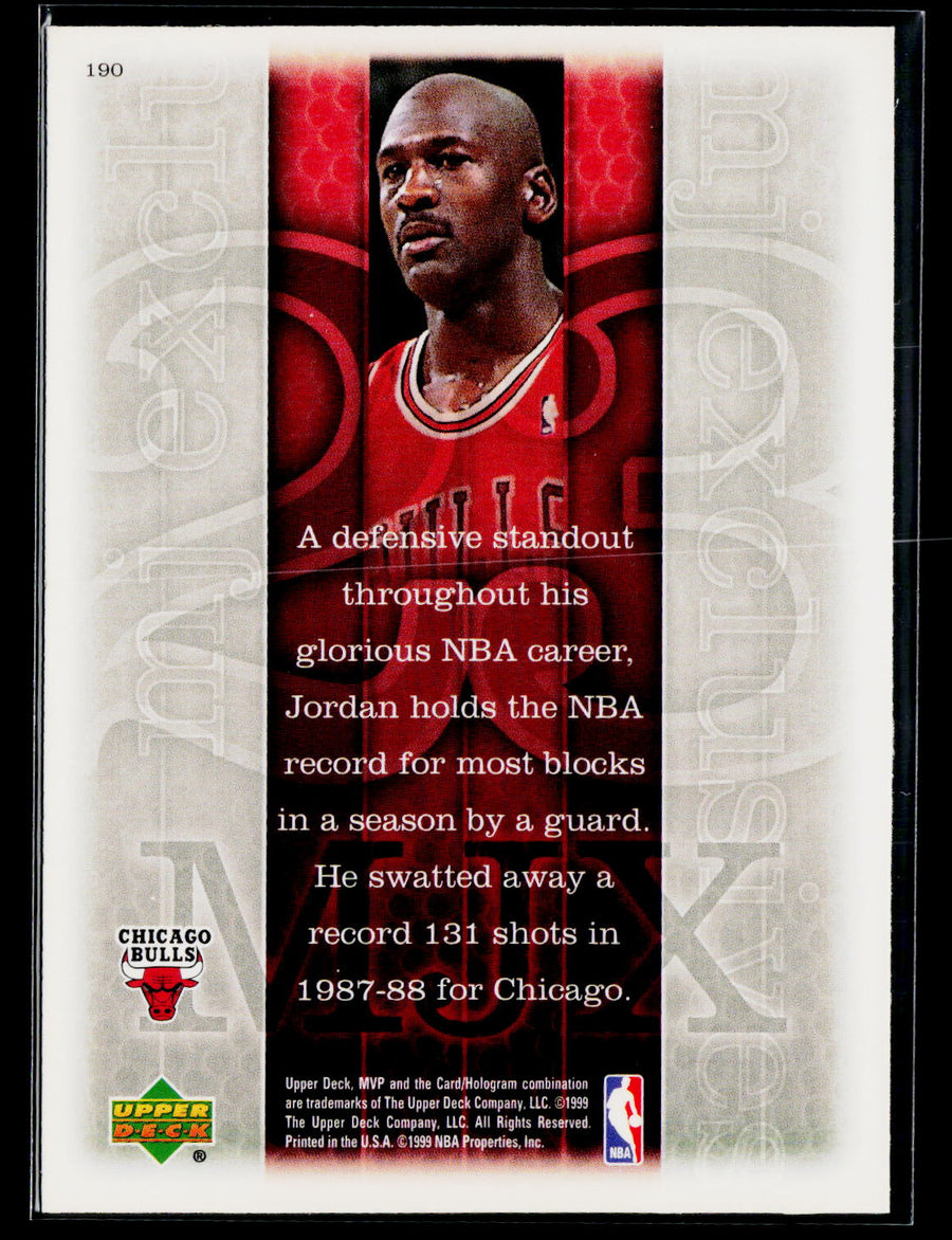 1999-00 Upper Deck MVP #190 Michael Jordan
