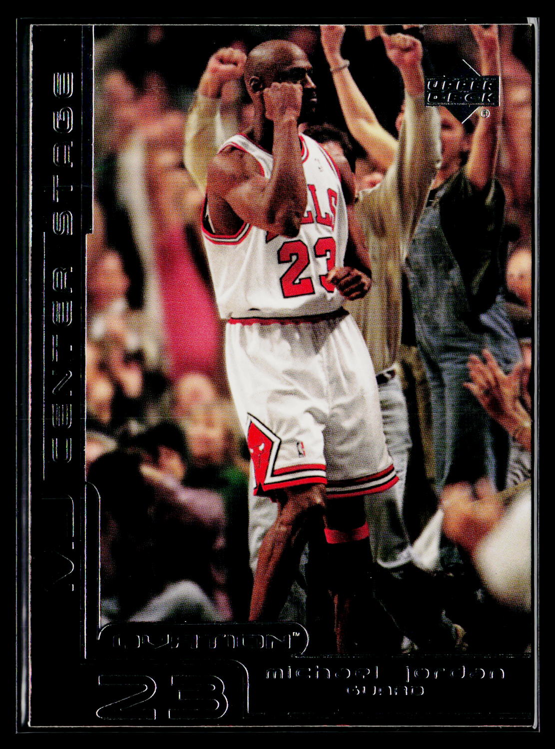 1999-00 Upper Deck Ovation #CS5 Michael Jordan MJ Center Stage