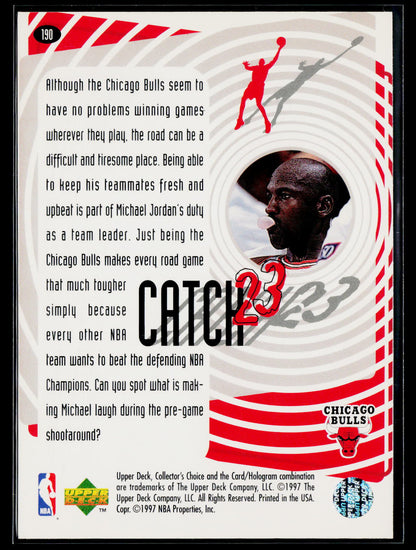 1997-98 Collector's Choice #190 Michael Jordan