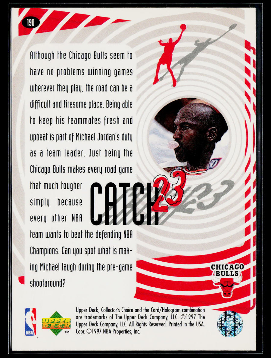 1997-98 Collector's Choice #190 Michael Jordan
